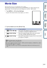 Preview for 35 page of Sony Bloggie Live MHS-TS55/S Handbook