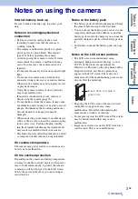 Preview for 3 page of Sony Bloggie MHS-FS1 Handbook