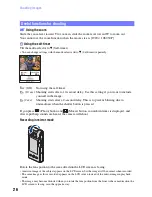 Preview for 26 page of Sony bloggie MHS-PM5 Handbook