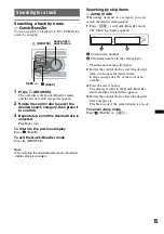 Предварительный просмотр 15 страницы Sony Bluetooth 4-158-429-31(1) Operating Instructions Manual