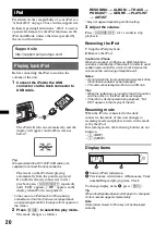 Предварительный просмотр 20 страницы Sony Bluetooth 4-158-429-31(1) Operating Instructions Manual