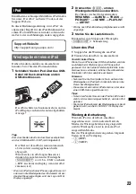 Предварительный просмотр 57 страницы Sony Bluetooth 4-158-429-31(1) Operating Instructions Manual