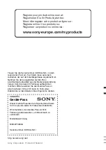 Предварительный просмотр 196 страницы Sony Bluetooth 4-158-429-31(1) Operating Instructions Manual