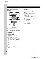 Предварительный просмотр 10 страницы Sony Bluetooth BT3700U Operating Instructions Manual