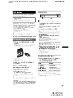 Предварительный просмотр 15 страницы Sony Bluetooth BT3700U Operating Instructions Manual