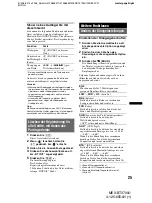 Preview for 55 page of Sony Bluetooth BT3700U Operating Instructions Manual