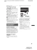 Preview for 57 page of Sony Bluetooth BT3700U Operating Instructions Manual