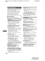 Preview for 64 page of Sony Bluetooth BT3700U Operating Instructions Manual