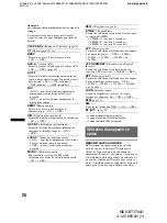 Preview for 92 page of Sony Bluetooth BT3700U Operating Instructions Manual