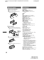 Предварительный просмотр 98 страницы Sony Bluetooth BT3700U Operating Instructions Manual