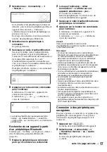 Предварительный просмотр 81 страницы Sony BluetoothH MEX-BT5100 Operating Instructions Manual