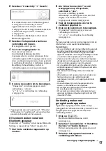 Предварительный просмотр 149 страницы Sony BluetoothH MEX-BT5100 Operating Instructions Manual