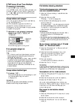 Предварительный просмотр 151 страницы Sony BluetoothH MEX-BT5100 Operating Instructions Manual