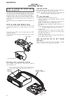 Предварительный просмотр 4 страницы Sony BluetoothH MEX-BT5100 Service Manual