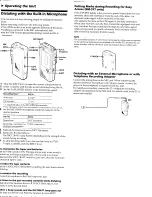 Preview for 3 page of Sony BM-575 Operating Instructions Manual