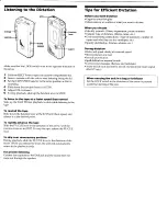 Preview for 4 page of Sony BM-575 Operating Instructions Manual