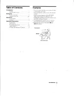 Preview for 3 page of Sony BM 840 - Microcassette Transcription Transcriber Machine s Operating Instructions Manual