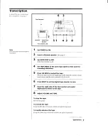 Preview for 7 page of Sony BM 840 - Microcassette Transcription Transcriber Machine s Operating Instructions Manual