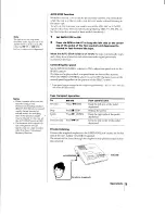 Preview for 9 page of Sony BM 840 - Microcassette Transcription Transcriber Machine s Operating Instructions Manual