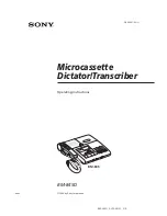 Предварительный просмотр 1 страницы Sony BM-845D Operating Instructions Manual