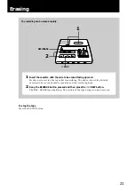 Preview for 21 page of Sony BM-87DS Operating Instructions Manual