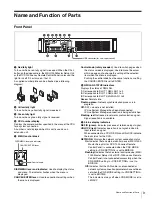 Предварительный просмотр 9 страницы Sony BPU-4500 Operation Manual