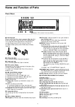 Preview for 6 page of Sony BPU4800 Operating Instructions Manual