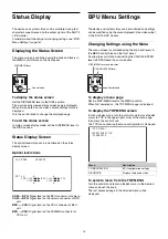 Preview for 16 page of Sony BPU4800 Operating Instructions Manual