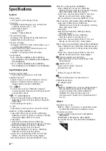 Preview for 4 page of Sony BRAVIA 24W60xA Reference Manual