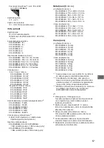 Preview for 57 page of Sony BRAVIA 24W60xA Reference Manual