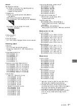 Preview for 61 page of Sony BRAVIA 24W60xA Reference Manual