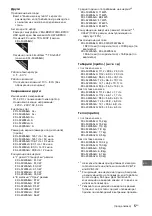 Preview for 97 page of Sony BRAVIA 24W60xA Reference Manual