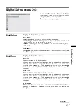 Предварительный просмотр 41 страницы Sony BRAVIA 3-217-284-12(1) Operating Instructions Manual