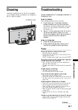 Предварительный просмотр 45 страницы Sony BRAVIA 3-217-284-12(1) Operating Instructions Manual