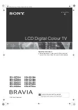 Preview for 1 page of Sony BRAVIA 3-273-475-11(2) Operating Instructions Manual