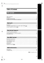 Preview for 3 page of Sony BRAVIA 3-273-475-11(2) Operating Instructions Manual