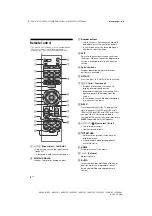 Preview for 8 page of Sony BRAVIA 32R408C Operating Instructions Manual