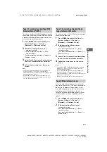 Preview for 11 page of Sony BRAVIA 32R408C Operating Instructions Manual