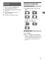 Предварительный просмотр 15 страницы Sony Bravia 32R420B Operating Instructions Manual