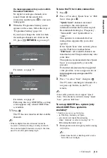 Preview for 7 page of Sony BRAVIA 4-106-868-13(1) Operating Instructions Manual