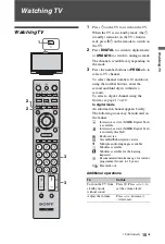 Preview for 15 page of Sony BRAVIA 4-106-868-13(1) Operating Instructions Manual