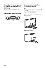 Preview for 8 page of Sony BRAVIA 4-109-032-11(1) Operating Instructions Manual