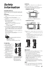 Preview for 9 page of Sony BRAVIA 4-109-032-11(1) Operating Instructions Manual