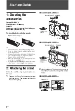 Preview for 4 page of Sony BRAVIA 4-127-735-11(1) Operating Instructions Manual