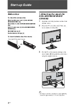 Preview for 4 page of Sony BRAVIA 4-131-482-12(1) Operating Instructions Manual