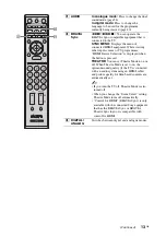 Preview for 13 page of Sony BRAVIA 4-131-482-12(1) Operating Instructions Manual