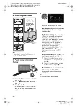 Preview for 6 page of Sony BRAVIA 4-159-205-11(1) Operating Instructions Manual