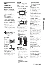 Preview for 15 page of Sony BRAVIA 4-180-171-14(1) Operating Instructions Manual