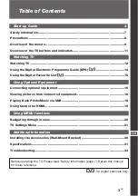 Preview for 3 page of Sony BRAVIA 4-193-041-12 Operating Instructions Manual