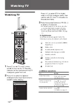 Preview for 12 page of Sony BRAVIA 4-193-041-12 Operating Instructions Manual